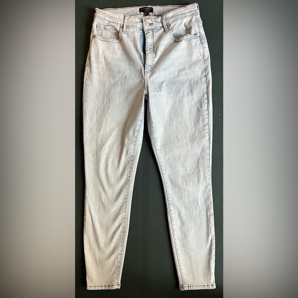 Banana Republic Denim - Banana Republic Jeans Womens Size 31/12 Curvy Skinny High Rise Light Blue Denim